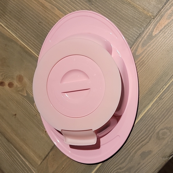 Thinkbaby - ThinkSaucer Suction Plate - Pink - Picture 3 of 6